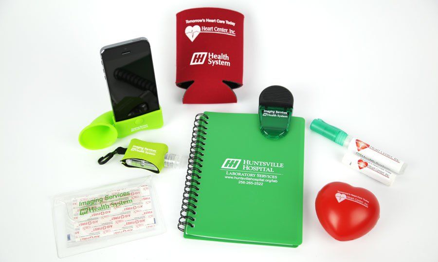 Branded hospital promotional items